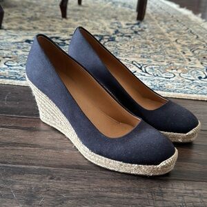 J Crew espadrille wedge